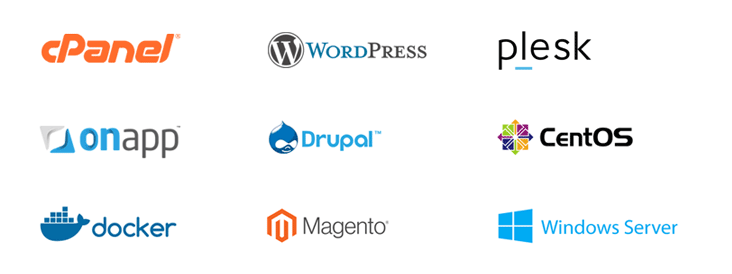 Cloud Servers from Eayspace allow you to use all these applications